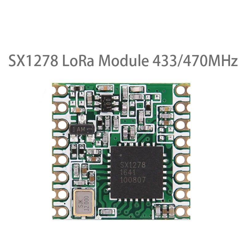 

SX1278 SX1276 беспроводной модуль широкого спектра LoRa 433 МГц 470 МГц маломощный интерфейс SPI на большие расстояния 7