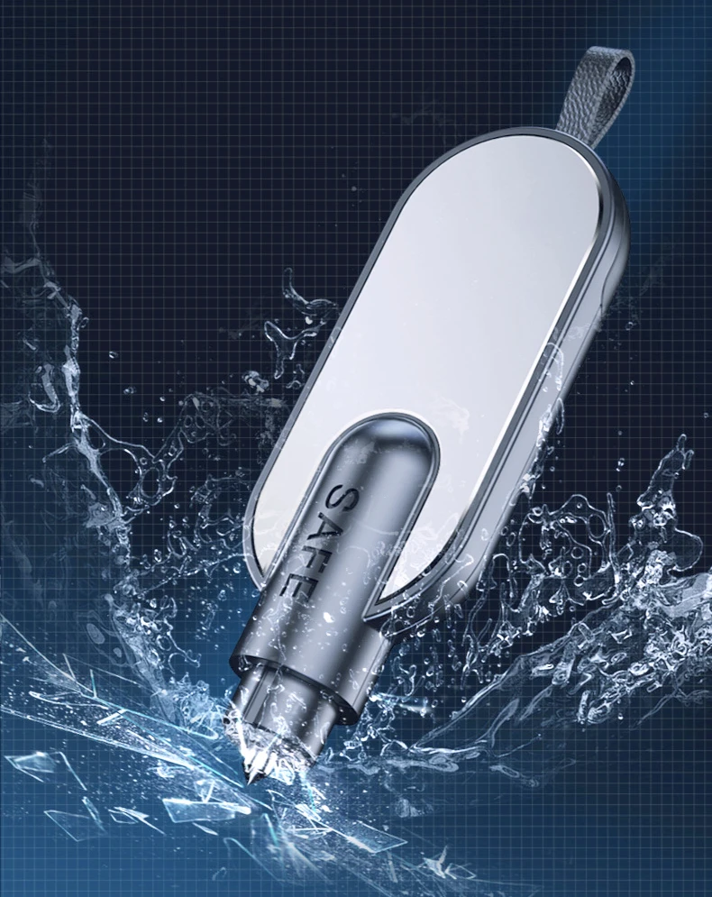 

Vehicle Safety Hammer Emergency Window-breaking Tool with Safety Belt Cutter Survival Escape Hammer Emergency RescueVehicle Tool