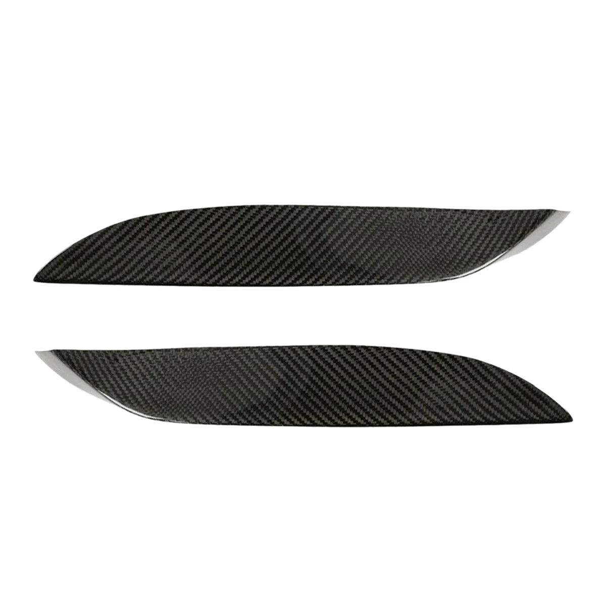 

Car Real Carbon Fiber Front Bumper Side Splitter Canards Lip Spoiler For-BMW F80 M3 F82 F83 M4 2015-2018
