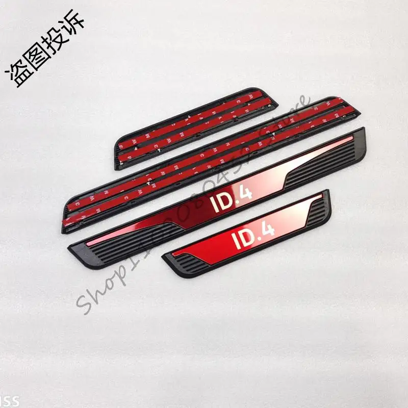 Накладка на порог автомобиля аксессуары для защиты стикер из нержавеющей стали