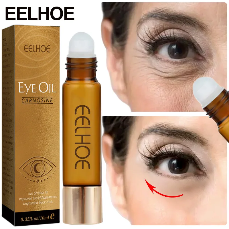 Anti Aging Eye Care Oil Desalinates Eye Bags, Removal Dark Circles, Moisturizes Brightens Skin, Tightens Eyes Essence Oil Korea