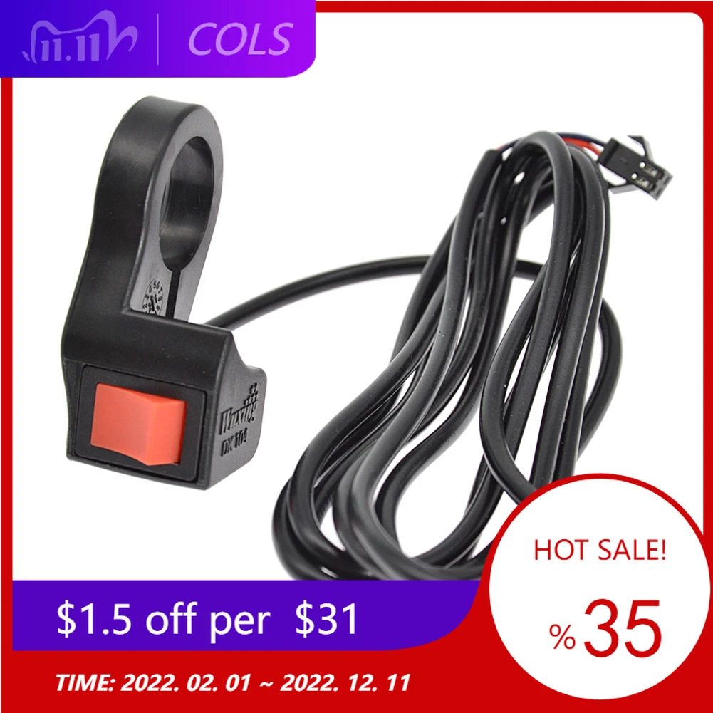 

Electric Bike On/off Switch Forward Backward Switch Button Universal For Head Lamp Speed Assist Scooter Accessories