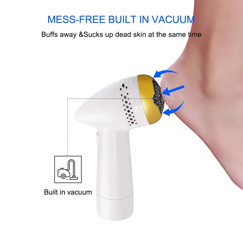 Rechargeable  Foot Peeler Pedicure Callus Remover Foot Grinder Calluses Exfoliating Vacuum Cleaner Peeling Machine enlarge
