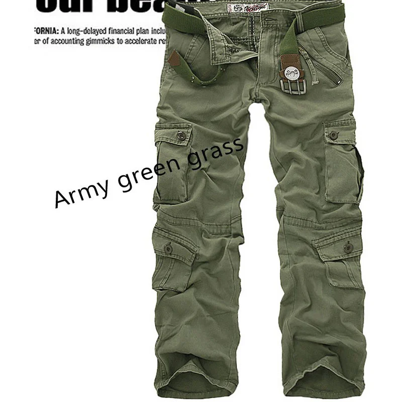 

mens cargo pants black 2023 Summer Fashion Men Army many pocket camo trouser male urban tactical straight Camouflage Pants Men