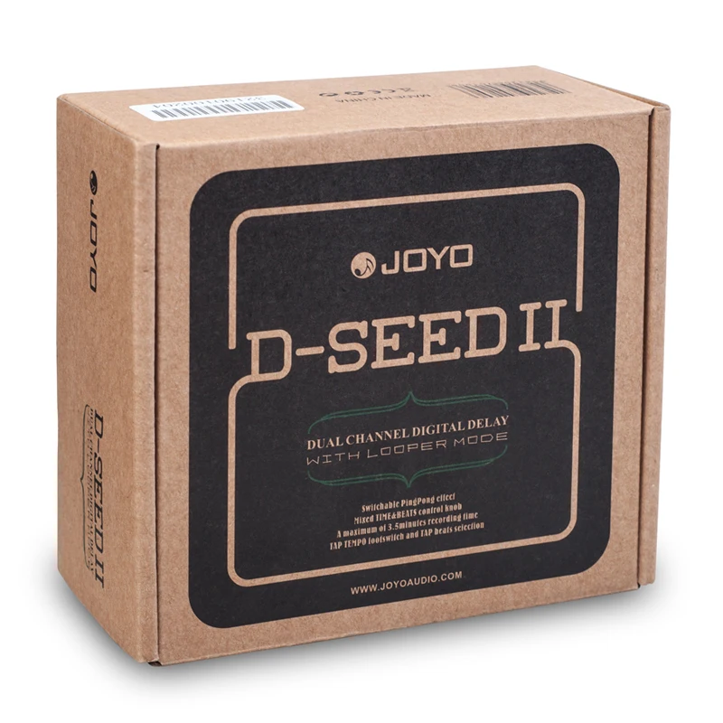 JOYO D-SEED II стерео педаль с задержкой функциональные педали эффектами задержки для