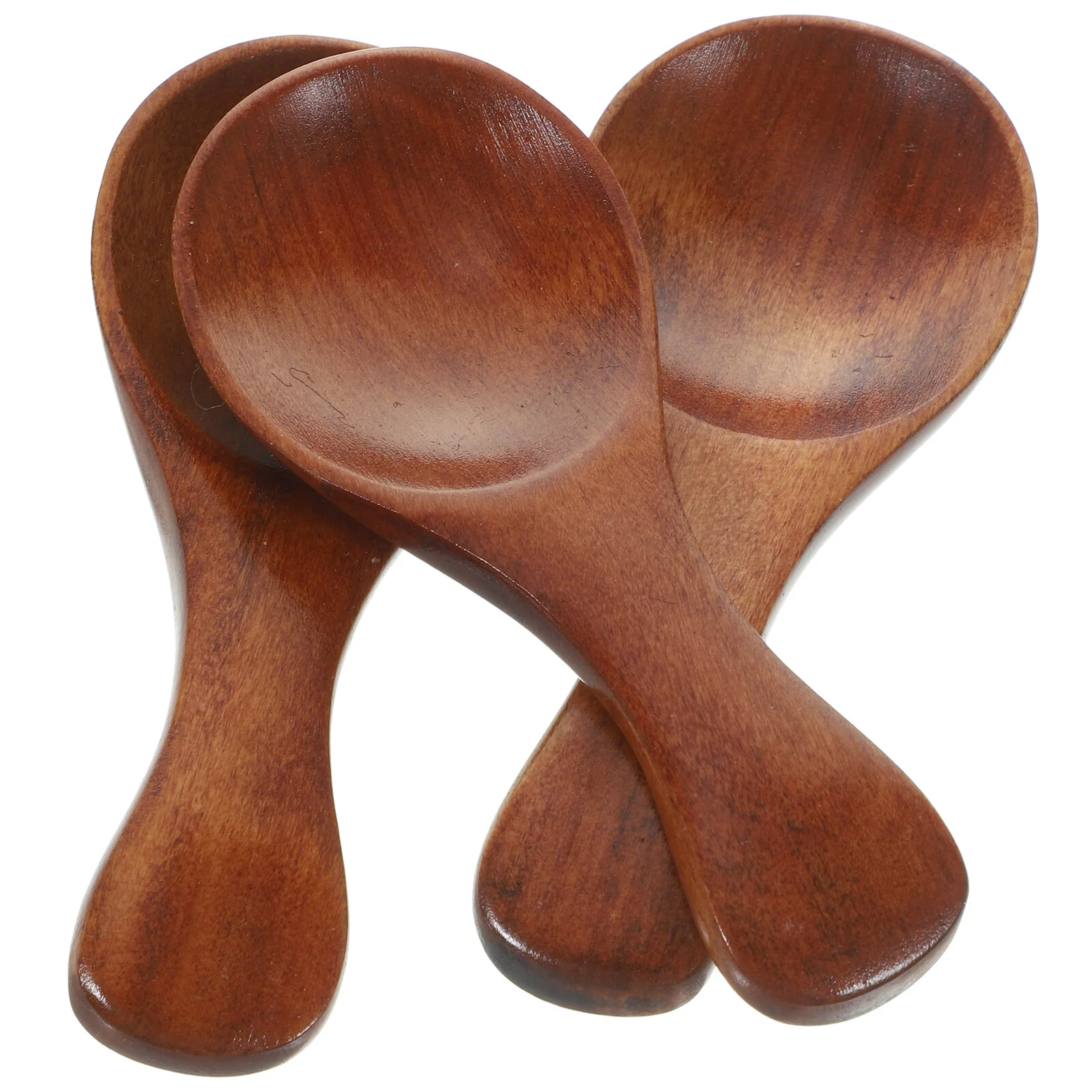 

3 Pcs Mixing Spoon Wooden Scoop Mini Ice Cream Small Scoops Phoebe Child Infant