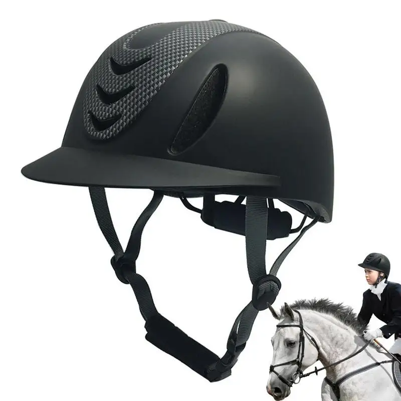 

Horse Riding Helmets Breathable Hole Skate Safety Hat Ultra-light Sweatproof Ventilation Skateboard Cycling Caps For Kids
