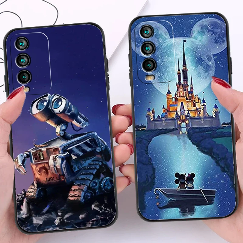 

Disney Mickey Animals Phone Cases For Xiaomi Redmi Note 10 10 Pro 10S Redmi Note 10 5G Coque Back Cover Funda
