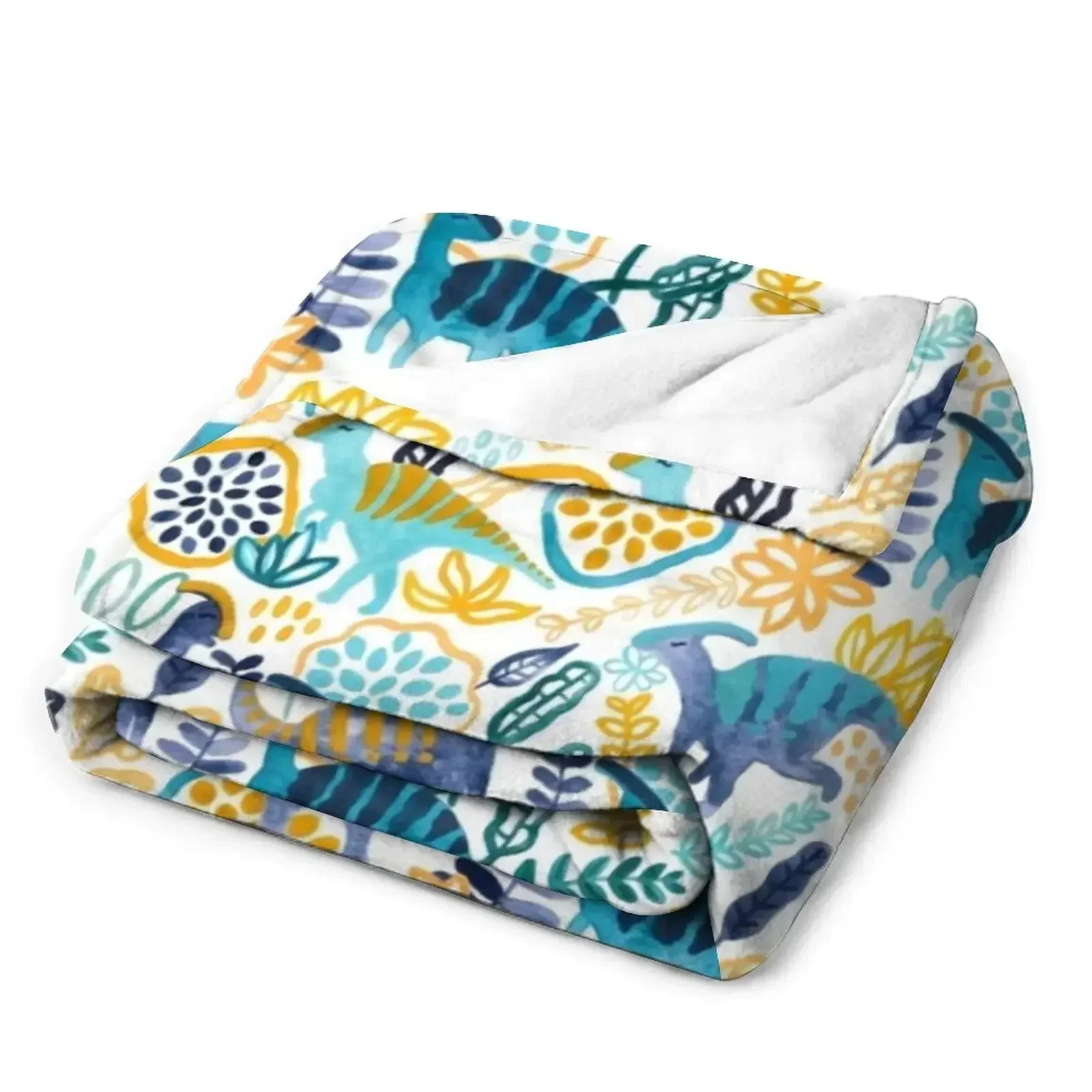 Гуашь Parasaurolophuses пледы одеяла для детей утяжеленные модные диванов