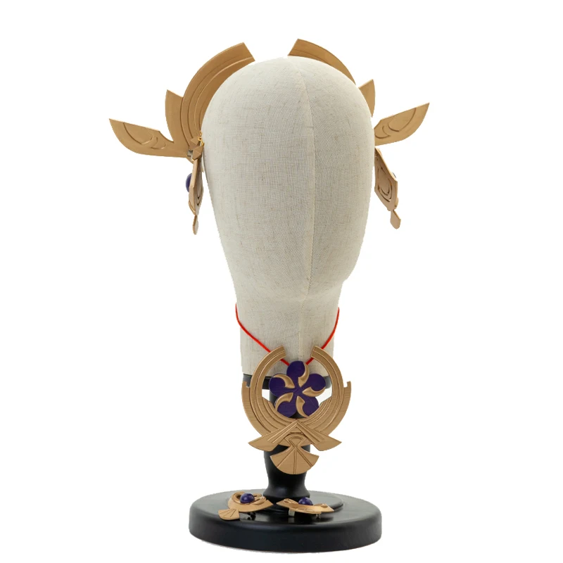 Набор реквизита для косплея персонажа Yae Miko из игры Genshin Impact, включающий головной убор, аксессуары, украшения и подарочную упаковку для Хэллоуина, карнавала и вечеринок.