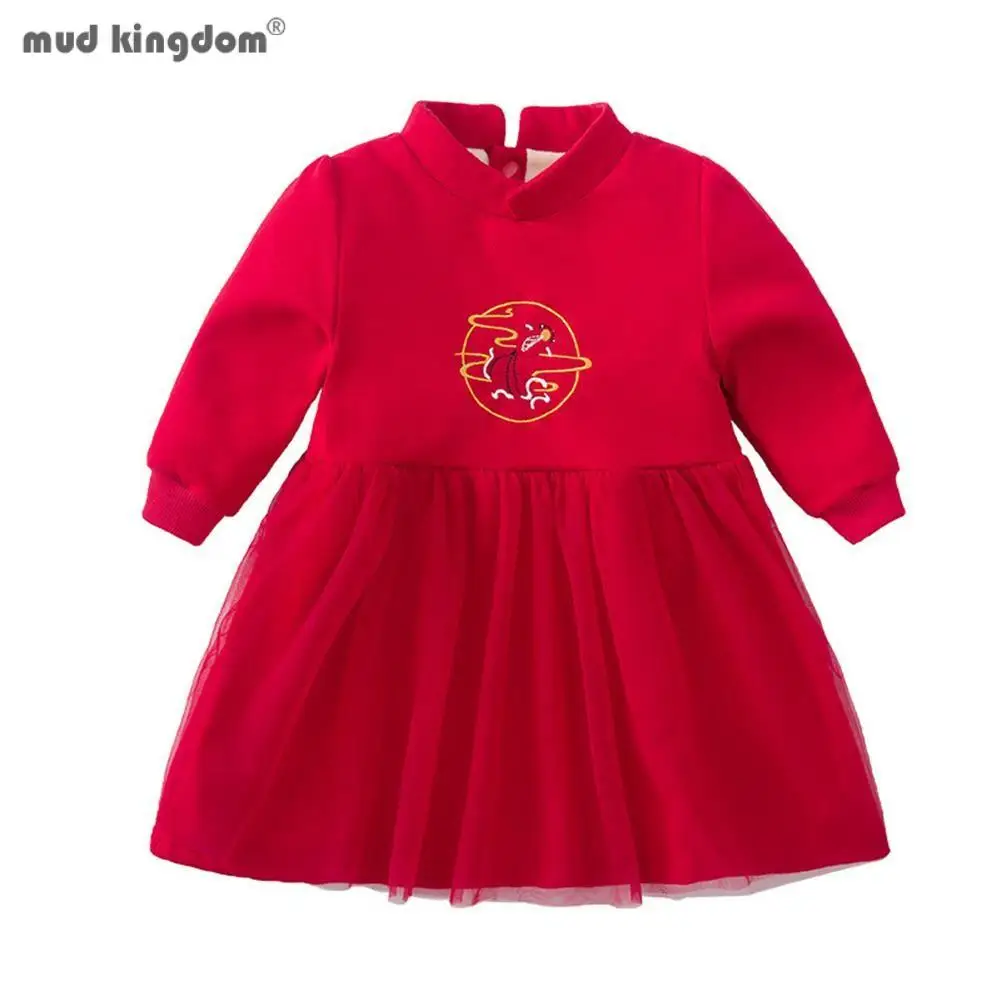 

Детское платье принцессы с флисовой подкладкой, на зиму