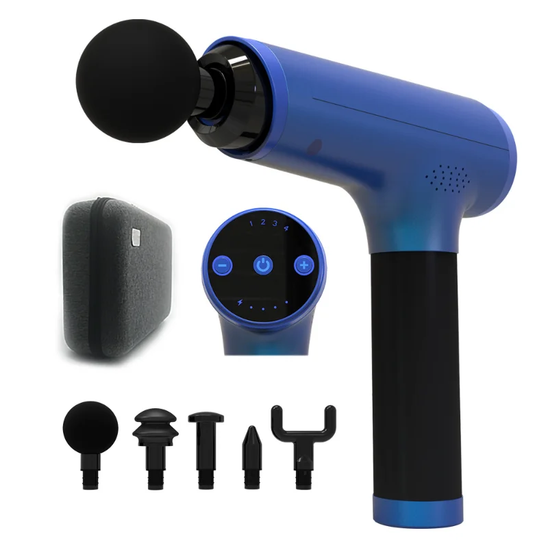 

Massage Gun Electric Deep Muscle Relaxation Massager Portable Hot Fascia Gun Relieves Pain
