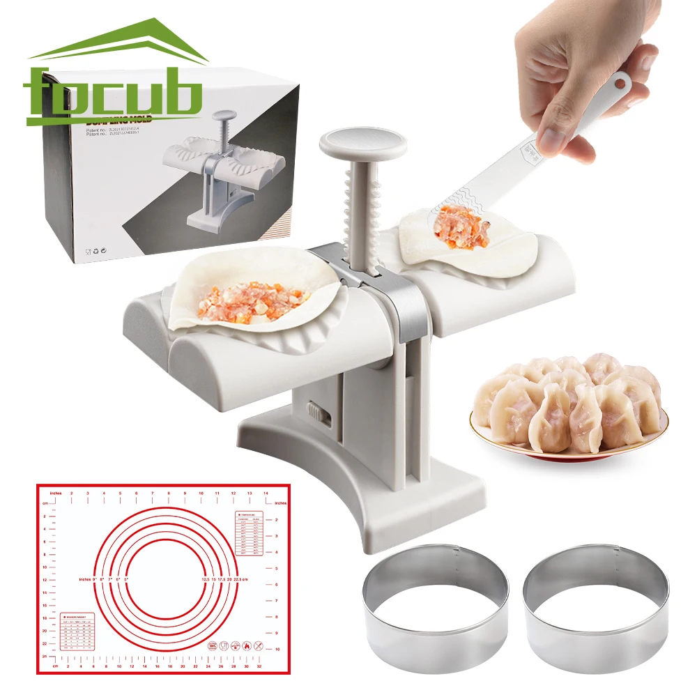 

Автоматическая машина для изготовления пельменей, бытовой пресс с двумя головками, быстрое устройство для самостоятельной сборки пельмене...