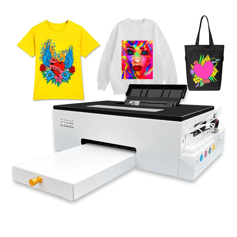 

Hot Sale DTF roller printing machine L1800 L805-B DTF printer A3 A4 for T-shirt