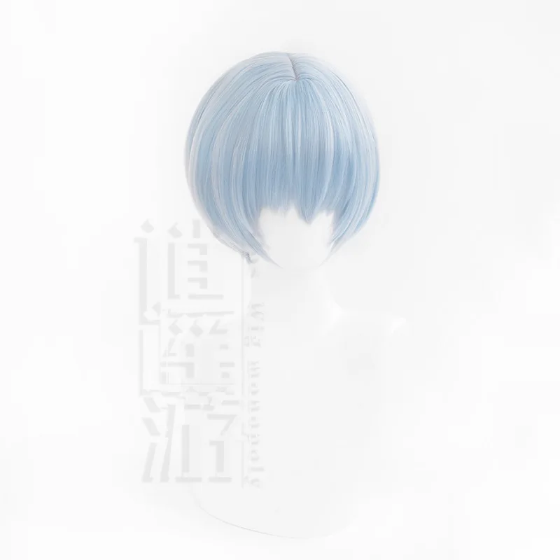Новый парик для косплея EVA Ayanami Rei 30 см синие короткие волосы термостойкие