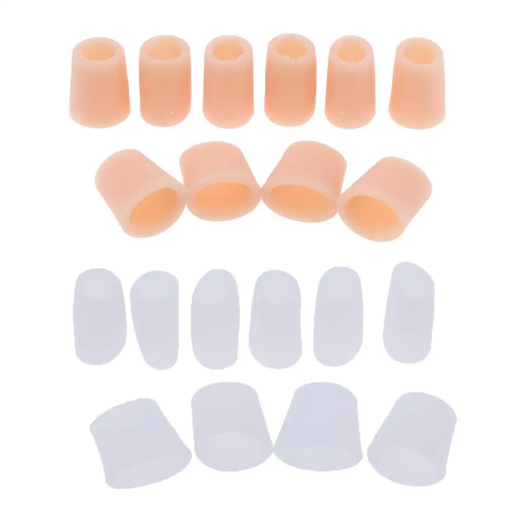 

10X Silicone Toe Cap Cushions for Valgus Mallet Overlapping