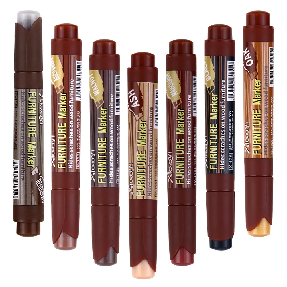 7 шт. аксессуары для ремонта дерева ручка мебели маркеры ретуши набор