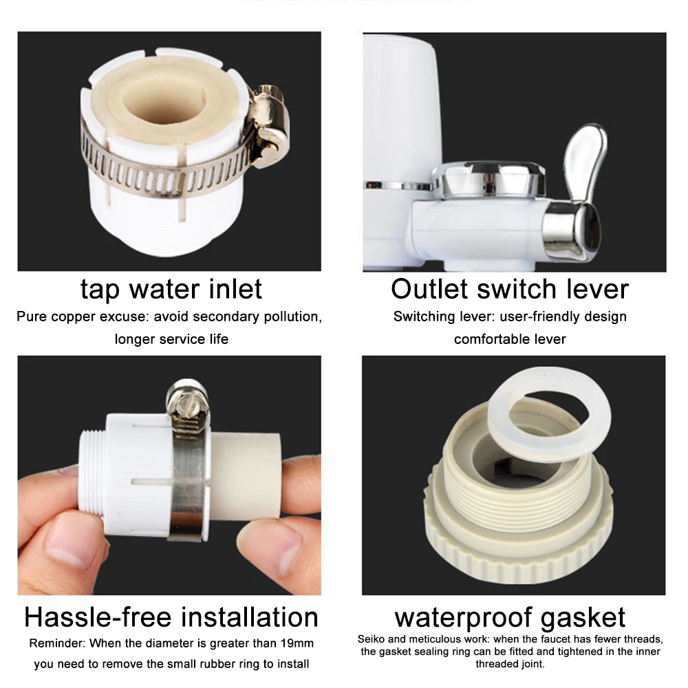 Высококачественный Водоочиститель для крана кухонный смеситель керамический