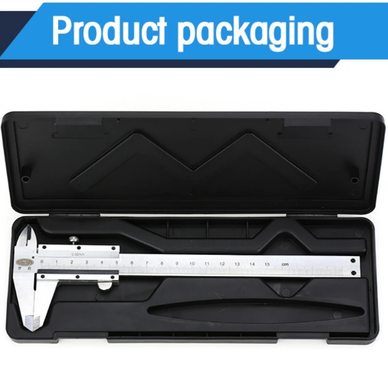 

Caliper Vernier Caliper 0-150/0-200/0-300mm vernier caliper Precision 0.02mm Measuring Tools Gauge Stainless Steel Hand Tools