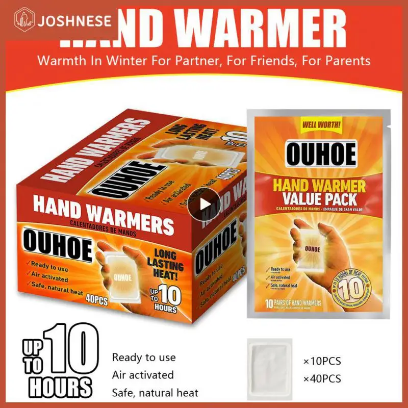 

10/Disposable Hand Warmer Value Pack Self-heating Cold-proof Warming Abdomen Warming Patch Warm Body Patch