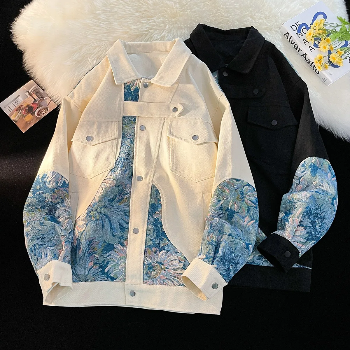 Tibetan Sle Vibe национальная мода верхняя одежда High Street мужская весенне-осенняя