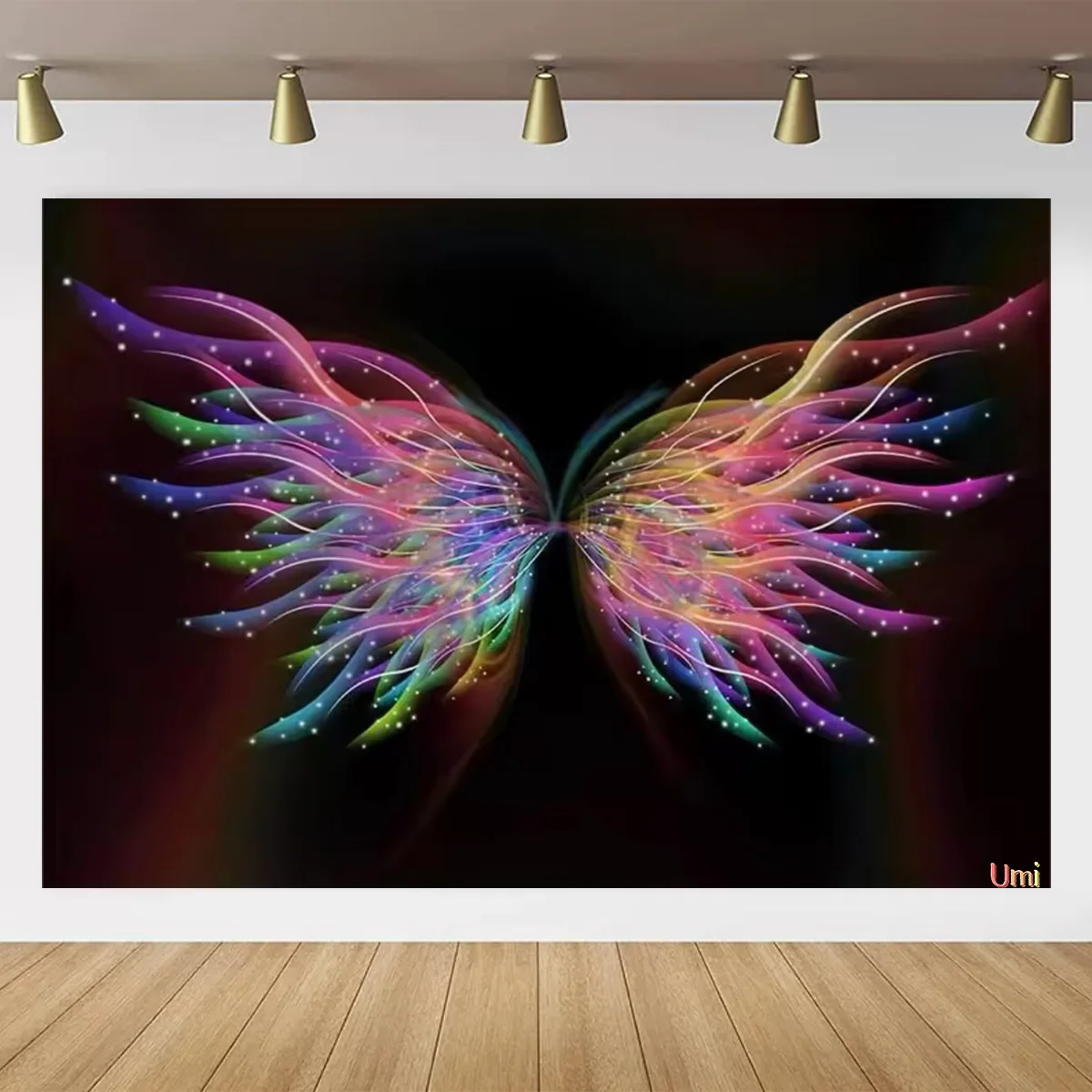 Umi Крылья Ангела тематический фон радужные крылья Новорожденные Беременные