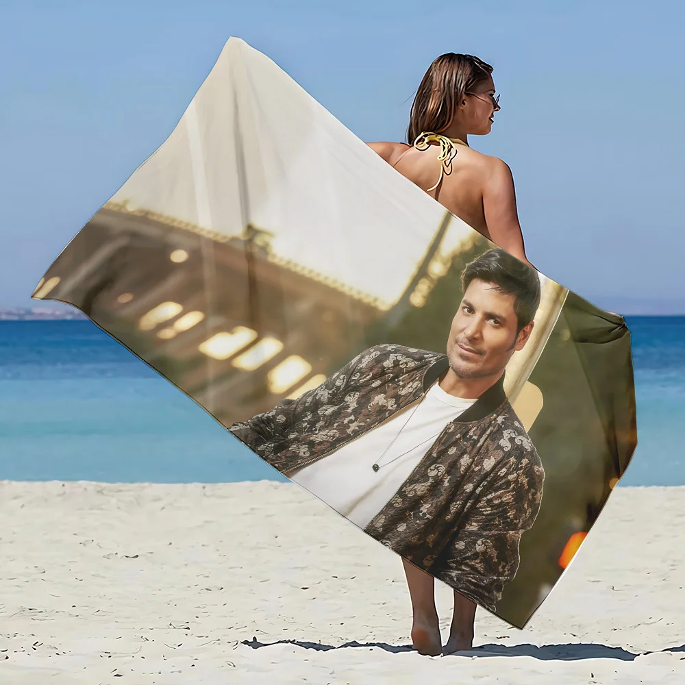 Chayanne Dance With Me Beach Towel Microfiber Sand Free Quick Dry Sandproof Pool Towels Gift for Women Travel Gym Shower Camping