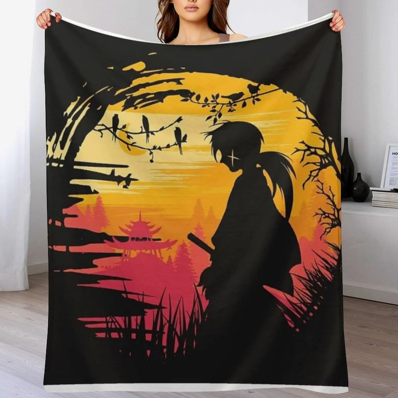 Одеяло Rurouni Kenshin