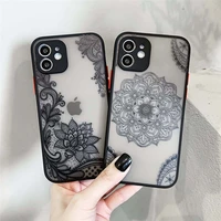 punqzy vintage pattern all inclusive phone case for iphone 13 12 mini 11 pro max xs xr 7 x 8 6plus drop protection hard pc cover