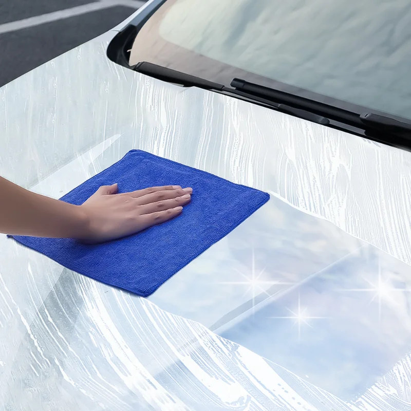 

30x30CM Car Wash Microfiber Towel Car Cleaning Drying Cloth Double Wipe Dirt Auto Care Cloth Detailing Washing Towel Products