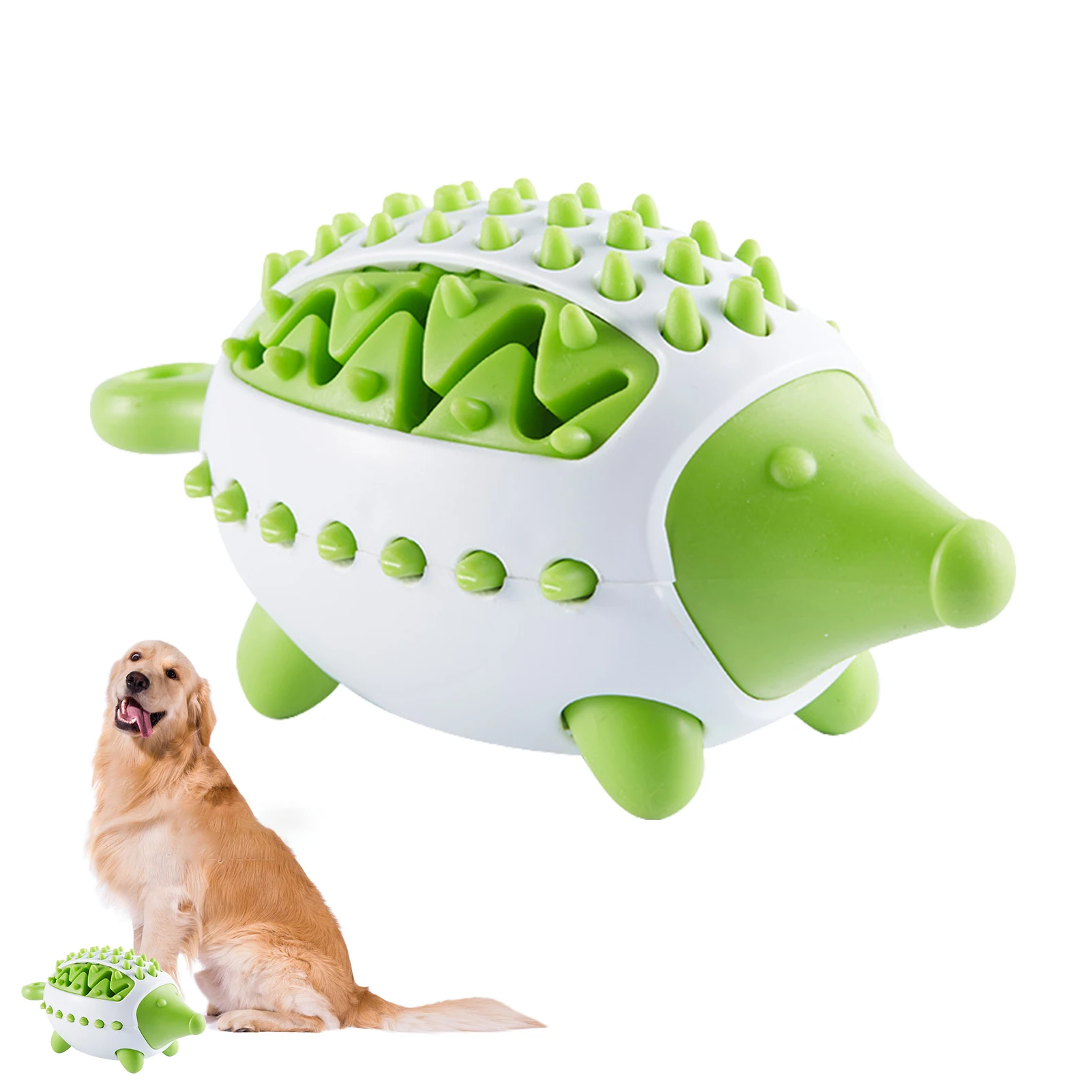 

Pet Toys Food Ball Food Dispenser Dog Tooth Cleaning Toy Playing Training Ball IQ Training Treat Ball Dog Puzzle Toy Slow Feeder