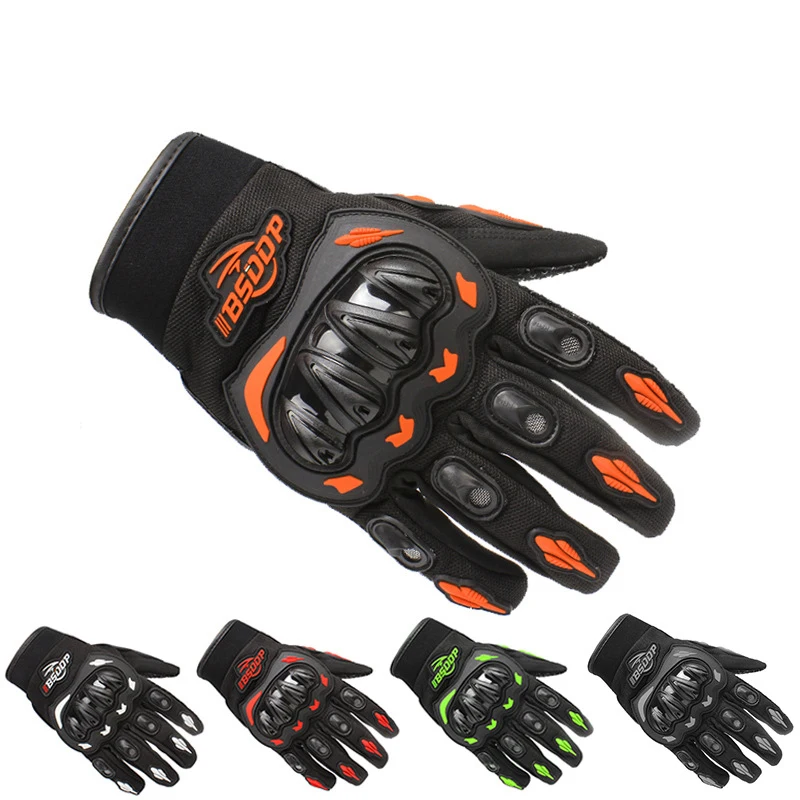 

Motorcycle Gloves Breathable Full Finger Racing Gloves Outdoor Sport Protection Riding Cross Dirt Bike Gloves Moto Safe Reliable