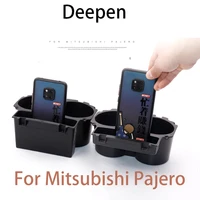 v97 v93 v87 for mitsubishi pajero central control cup holder shogun drinks holders deepened montero interior accessories