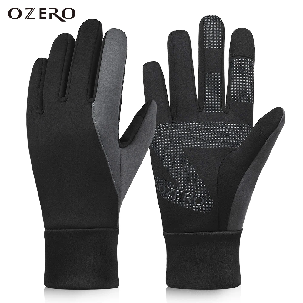 Зимние теплые перчатки OZERO женские водонепроницаемые ветрозащитные