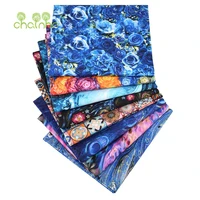 chainhoprinted plain cotton fabricpatchwork clothdiy quilting sewing materialbronzing series textile25x25cmpiecectp01 l