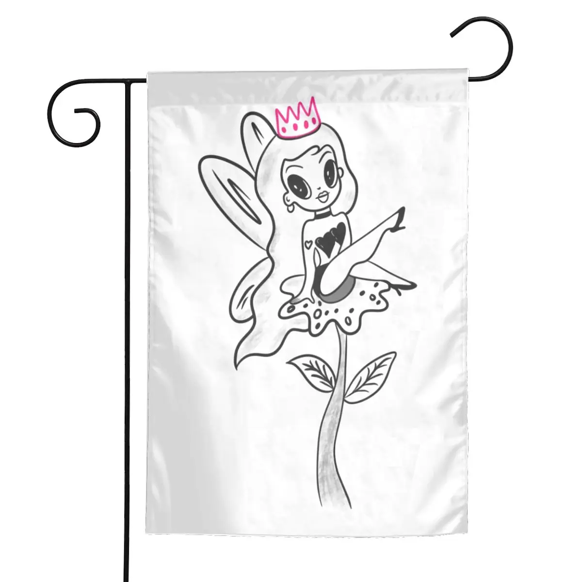 Сделанный на заказ Сказочный бихота-Карол G Reggae Ainger Садовый флаг 12x18 дюймов