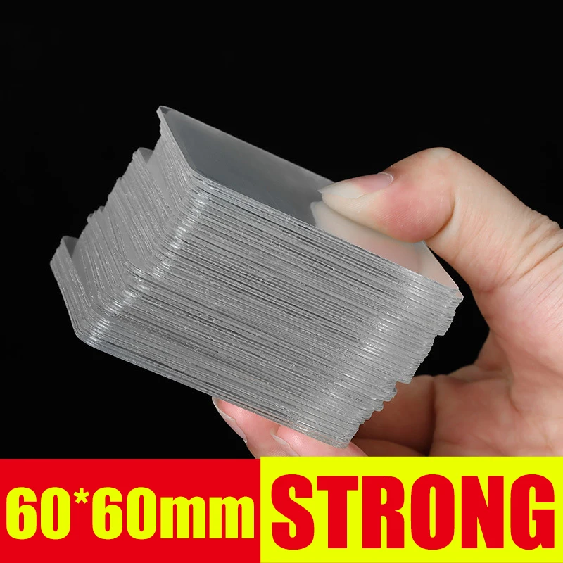 20PCS Transparent Double Sided Tape Nano Tape Waterproof Wall Stickers Heat Resistant Bathroom Home Decoration Tapes