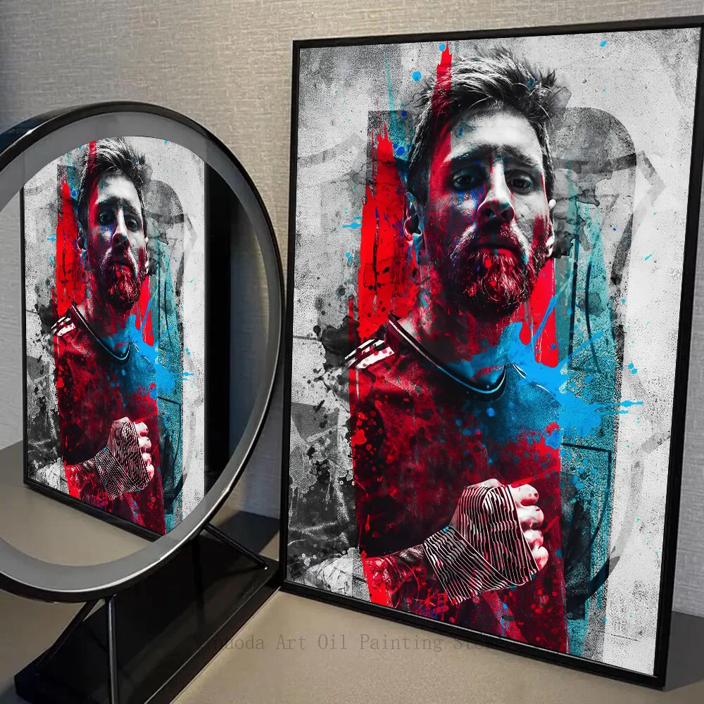 1 шт. звезда футбола популярный герой M-фотоэлемент самоклеящееся искусство