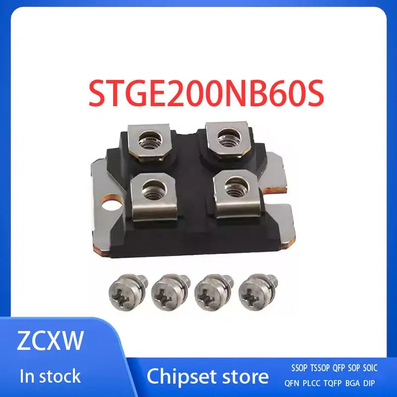 Модуль бтиз STGE200NB60S GE200NB60S GE200NB60 200NB60 SOT-227B 200A 600 В, 1 шт.