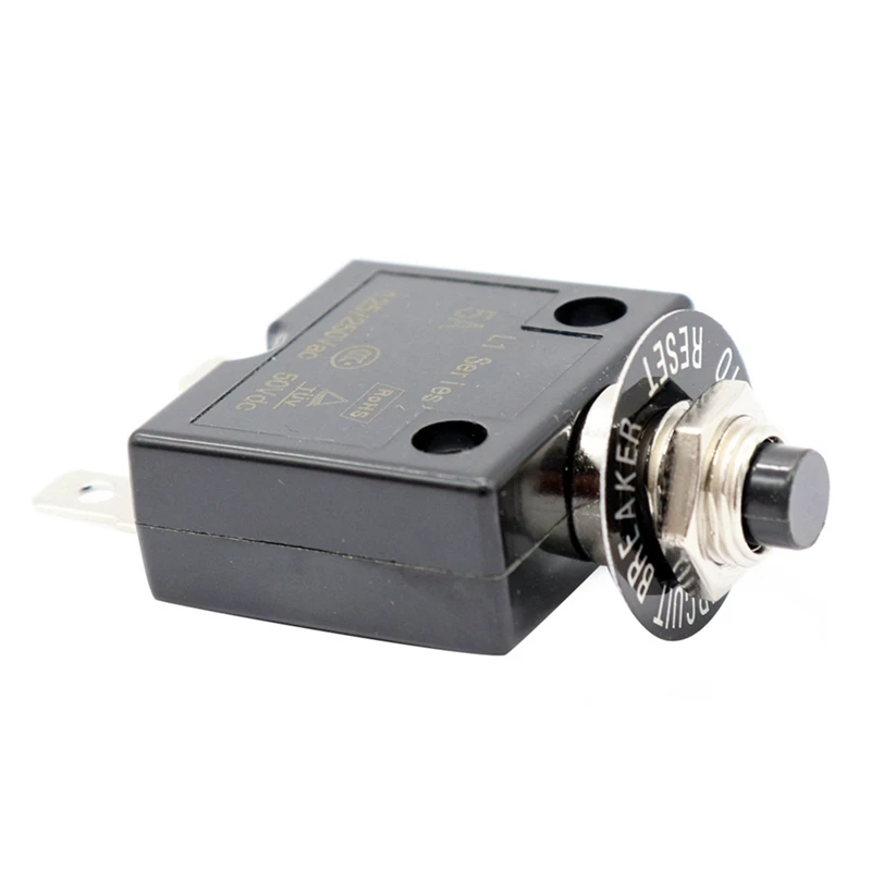 Сбрасываемый автоматический выключатель с водонепроницаемой крышкой 2x5 А 12 В/24 В