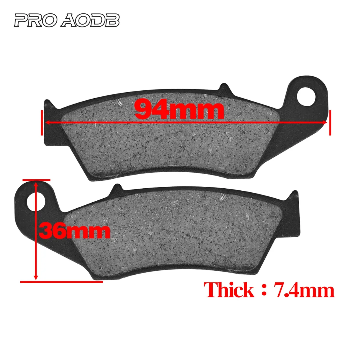 Передние и задние тормозные колодки для мотоцикла YAMAHA YZ WR 125 250 400 426 F 2T YZ125 YZ250 YZ400