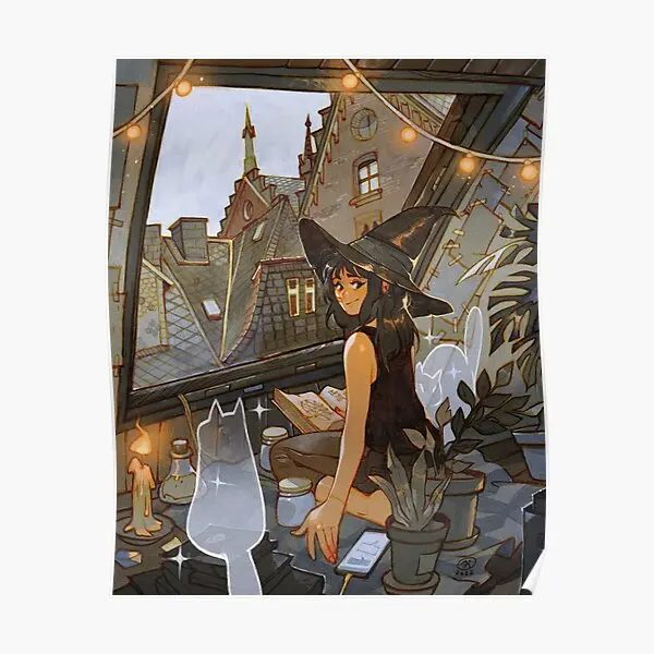 

Dusty Attic Poster Mural Funny Modern Room Home Wall Vintage Art Picture Print Decor Painting Decoration No Frame