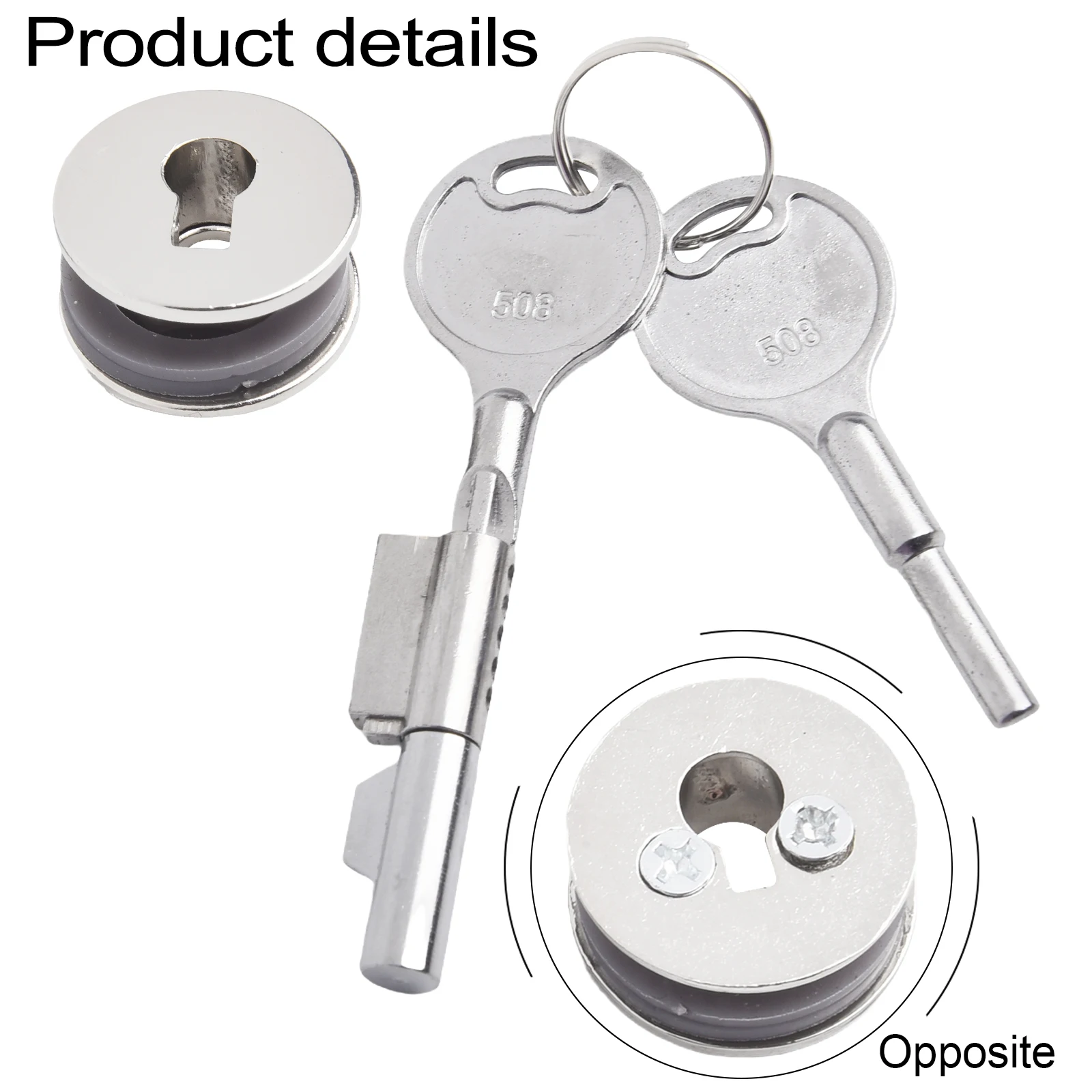 Шкаф-витрина замок для раздвижной стеклянной двери с ключами счетчик ювелирных