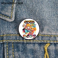 sailor meow pattern printed pin custom funny brooches shirt lapel bag cute badge cartoon enamel pins for lover girl friends