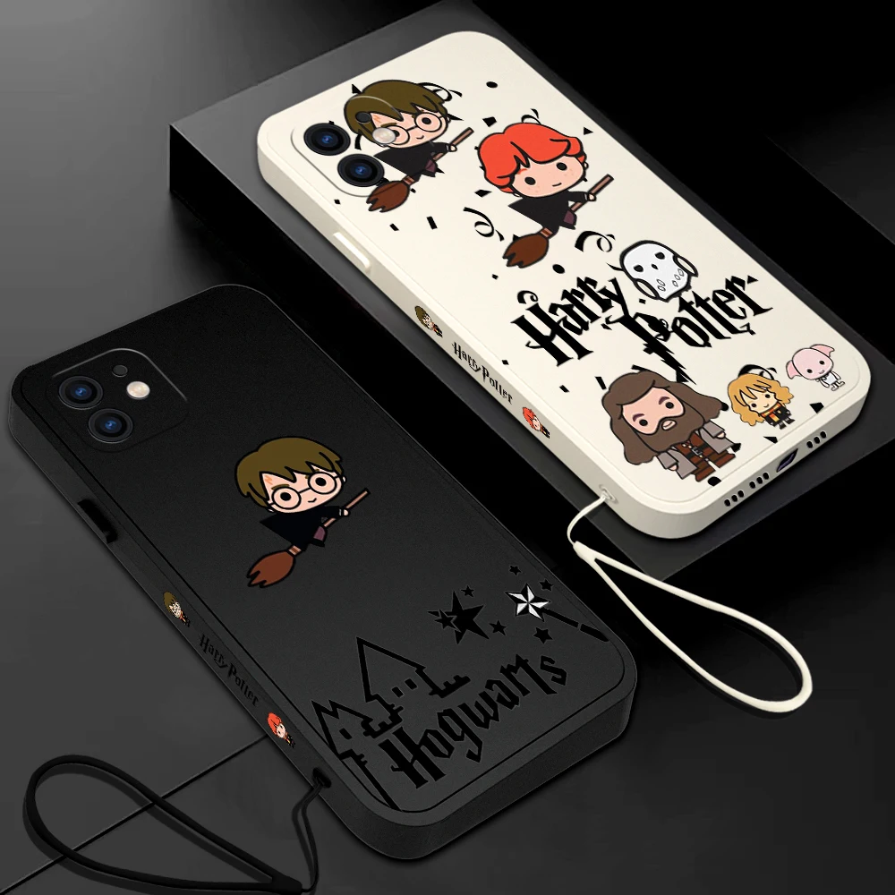 

Harry Potter Phone Case For Samsung A53 A50 A12 A52 A52S A51 A72 A71 A73 A81 A91 A32 A22 A20 A30 A21S 4G 5G with Hand Strap