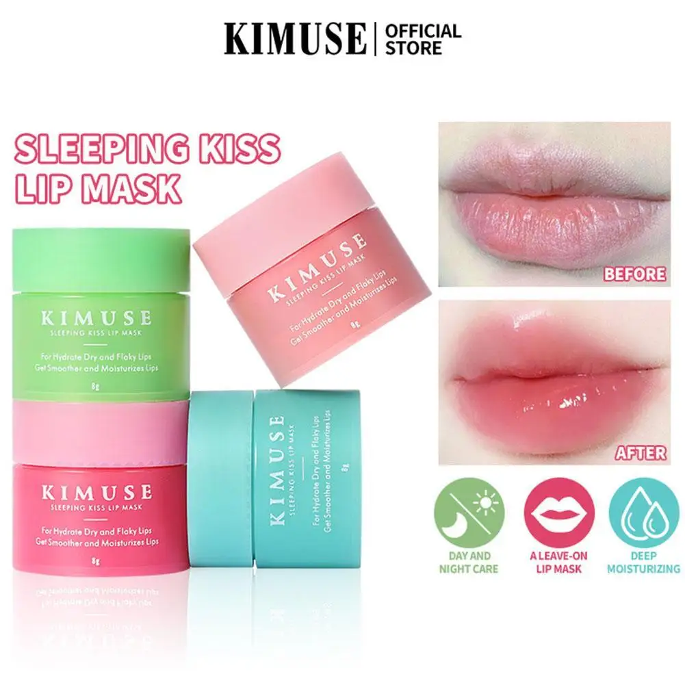 

1Pcs*8g Lip Care Sleep Mask Night Sleeping Maintenance Moisturizing Lip Gloss Lips Nutritious Moisturizing Nourishing Care