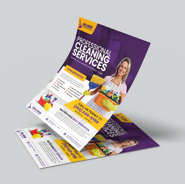 500 шт. рекламных флаеров на заказ двухсторонний Печатный сервис размер (A4 A5) 157 г
