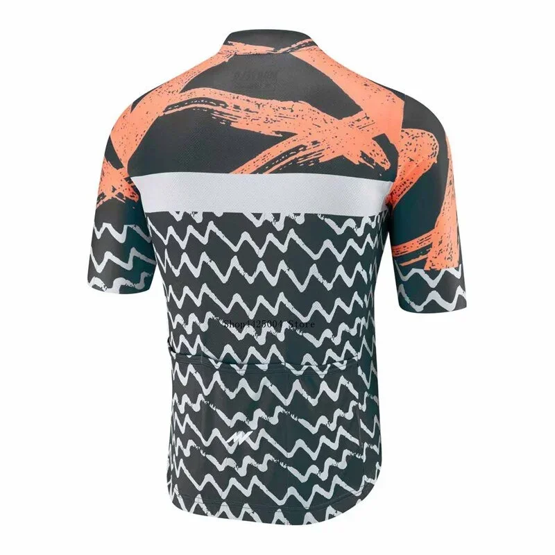 MORVELO Летний комплект велосипедных толстовок мужская рубашка с коротким рукавом