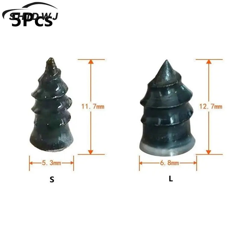 

5Pcs Vacuum Tyre Repair Nail For Motorcycle Tubeless Tyre Repair S/L Rubber Nails Self-tire Repair Tire Film Nail