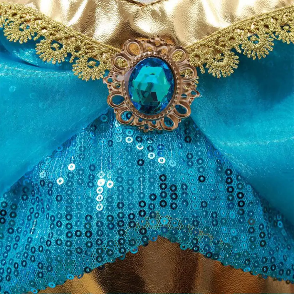 Косплей-костюм Аладдина для девочек Детский костюм принцессы жасмин наряды